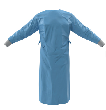 6 Laminated Gown - Görsel 1