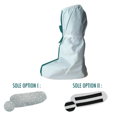 16 Non-Slip Stripped Boot / Shoe Cover - Görsel 1