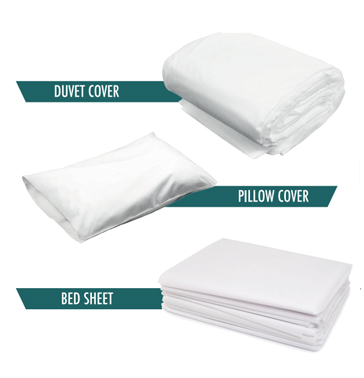 24 Disposable Bed Set - Görsel 1